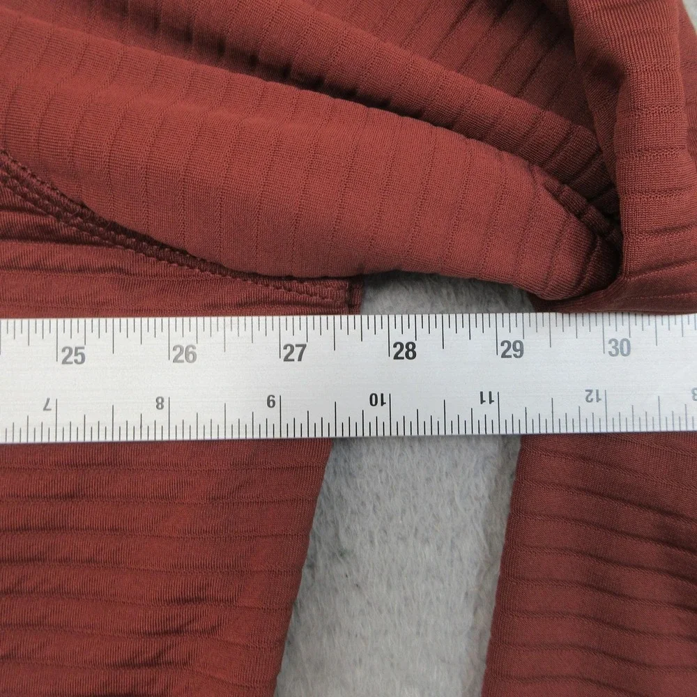 Solaris 1/4 Zip Active Pullover Men 2XLT Rust Stretch Casual Performance Golf
